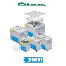 VASCA DI LAVAGGIO AD ULTRASUONI 10 LT. FERVI ART. UC01/100